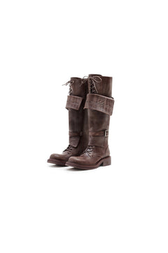 Brown Vintage Boots - ANN ANDELMAN