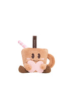 Coffee - colored ANN Cafe Bag Charm Large - ANN ANDELMAN