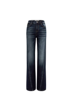 Dark Blue Low - rise Ripped Jeans - ANN ANDELMAN