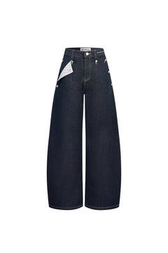 Dark Blue Sailor Jeans - ANN ANDELMAN