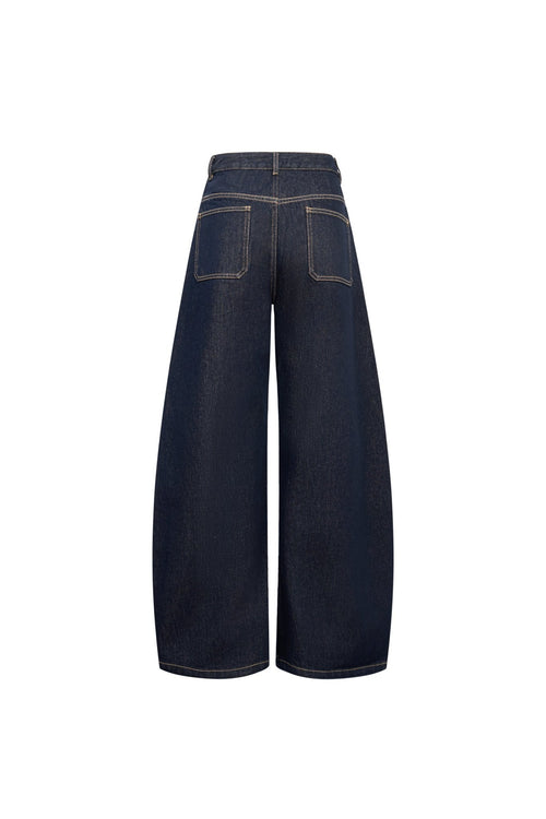 Dark Blue Sailor Jeans - ANN ANDELMAN