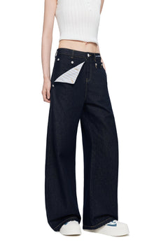 Dark Blue Sailor Jeans - ANN ANDELMAN