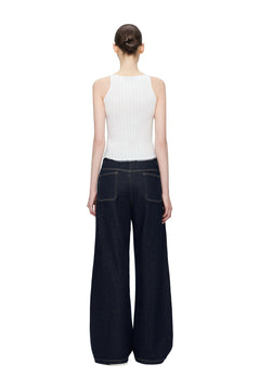 Dark Blue Sailor Jeans - ANN ANDELMAN