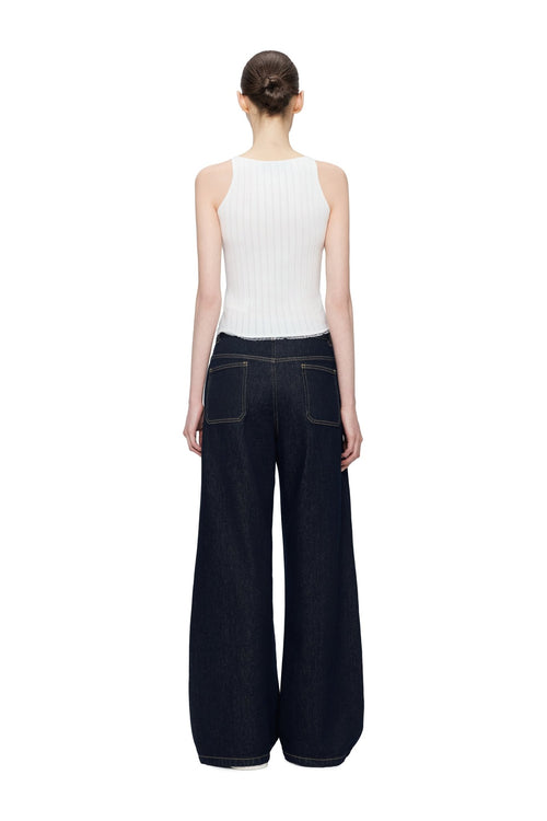 Dark Blue Sailor Jeans - ANN ANDELMAN