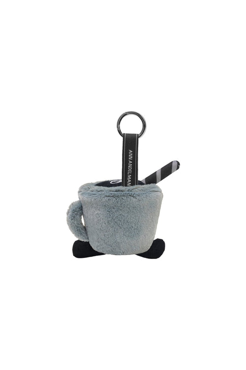 Dark Gray ANN Cafe Bag Charm Small - ANN ANDELMAN
