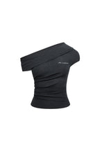 Dark Gray Deconstructed Layered Top - ANN ANDELMAN