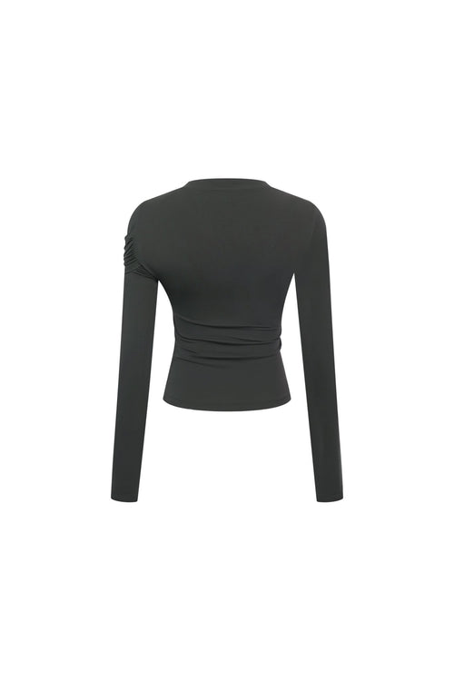 Dark Gray Twist - Front T-shirt - ANN ANDELMAN