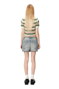 Denim Jeans Shorts - ANN ANDELMAN