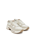 Gray and White Casual Sneakers - ANN ANDELMAN