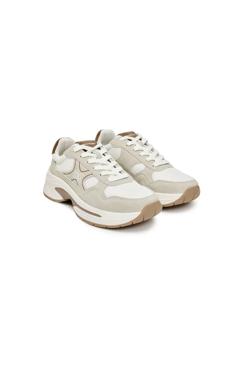 Gray and White Casual Sneakers - ANN ANDELMAN