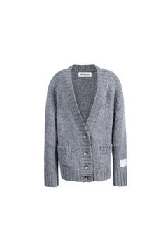 Gray Cardigan - ANN ANDELMAN