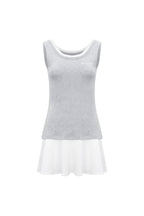 Gray Faux Two - Piece Dress - ANN ANDELMAN