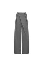 Gray Irregular Trousers - ANN ANDELMAN