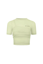 Green Knitted Lightweight T-shirt - ANN ANDELMAN
