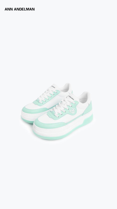 Green Platform Sneaker - ANN ANDELMAN