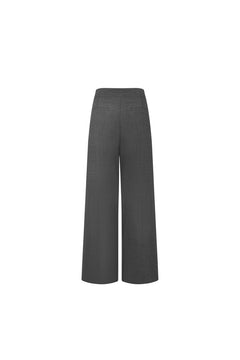 Grey Parachute Suit Pants - ANN ANDELMAN