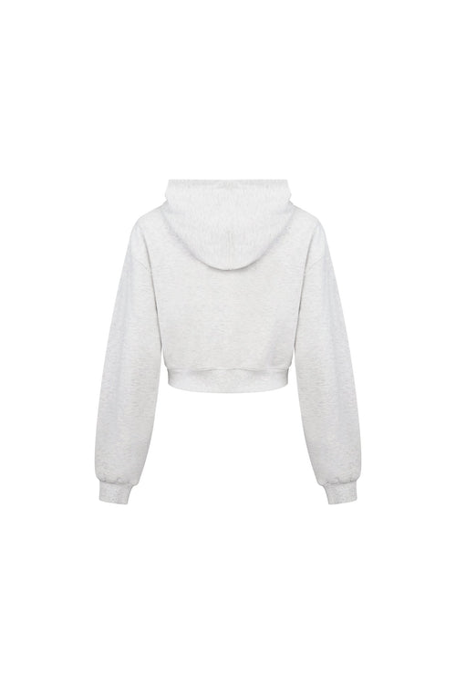 Grey Paris Series Envelope Print Sweatshirt - ANN ANDELMAN