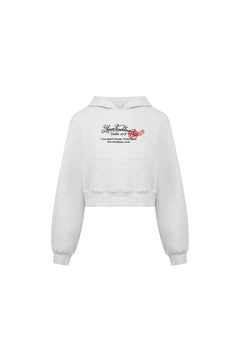 Grey Paris Series Envelope Print Sweatshirt - ANN ANDELMAN