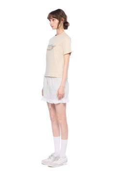 Grey Ruffled Skirt - ANN ANDELMAN