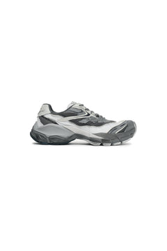 Grey Split Distressed Sneakers - ANN ANDELMAN