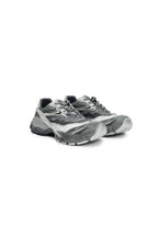 Grey Split Distressed Sneakers - ANN ANDELMAN
