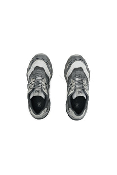 Grey Split Distressed Sneakers - ANN ANDELMAN