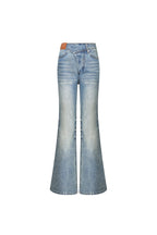 Light Blue Flared Jeans - ANN ANDELMAN