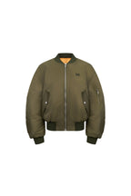 Military Green Bomber Jacket - ANN ANDELMAN