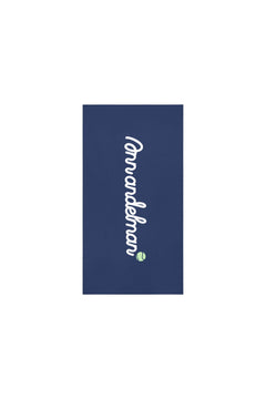 Navy Blue Tennis Beach Towel - ANN ANDELMAN