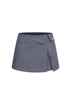 Navy Deconstructed Double - Layer Shorts - ANN ANDELMAN