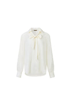 Off-white Detachable Ribbon Pullover Shirt - ANN ANDELMAN