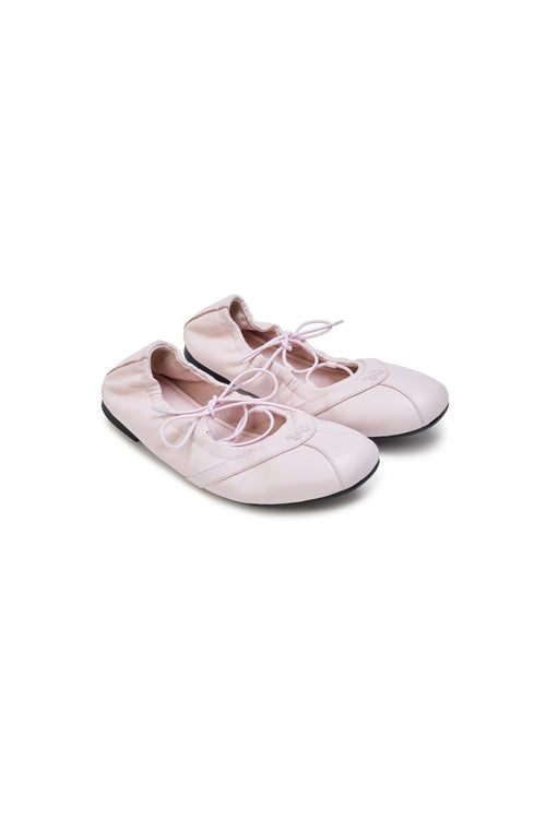 Pink Ballet-style Flats - ANN ANDELMAN