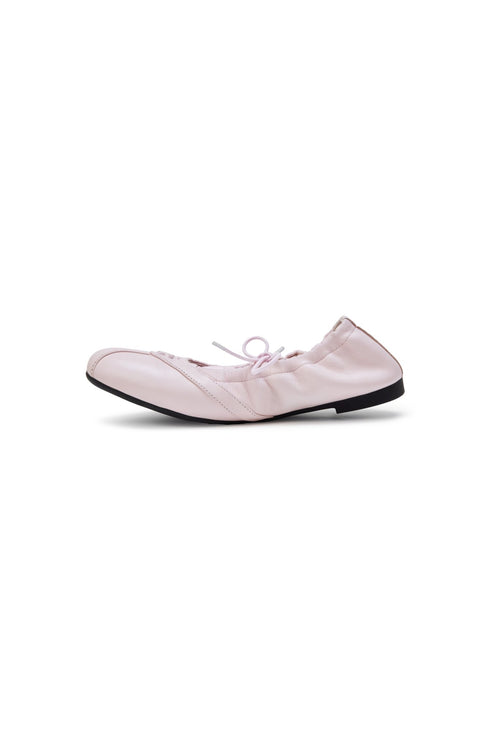 Pink Ballet-style Flats - ANN ANDELMAN