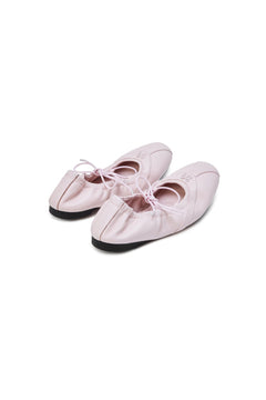 Pink Ballet-style Flats - ANN ANDELMAN
