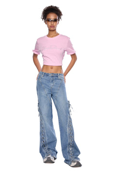 Pink Casual T-Shirt - ANN ANDELMAN