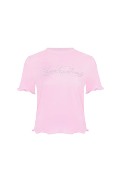 Pink Casual T-Shirt - ANN ANDELMAN