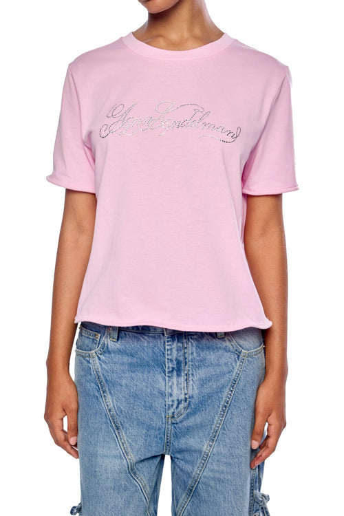 Pink Casual T-Shirt - ANN ANDELMAN