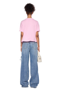 Pink Casual T-Shirt - ANN ANDELMAN