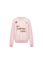 Pink Collared Pullover Sweater - ANN ANDELMAN