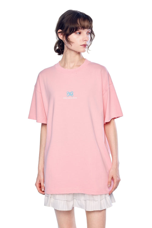 Pink Eye Chart T-Shirt - ANN ANDELMAN