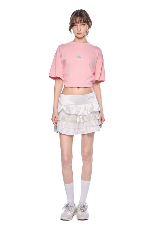 Pink Eye Chart T-Shirt - ANN ANDELMAN