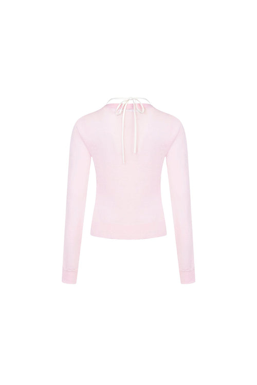 Pink Halter Neck Two - piece Set - ANN ANDELMAN