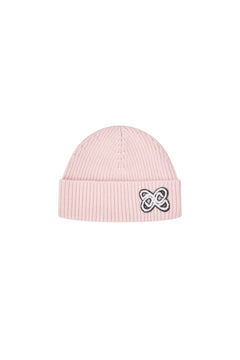 Pink Ski Series Knitted Beanie - ANN ANDELMAN