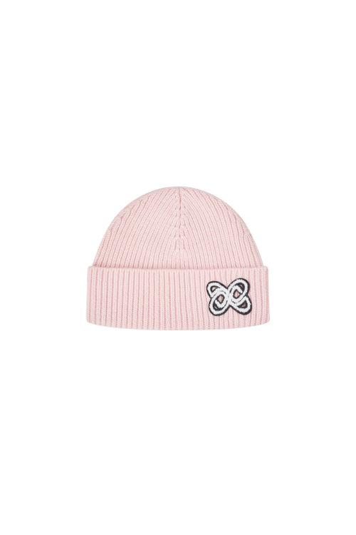 Pink Ski Series Knitted Beanie - ANN ANDELMAN
