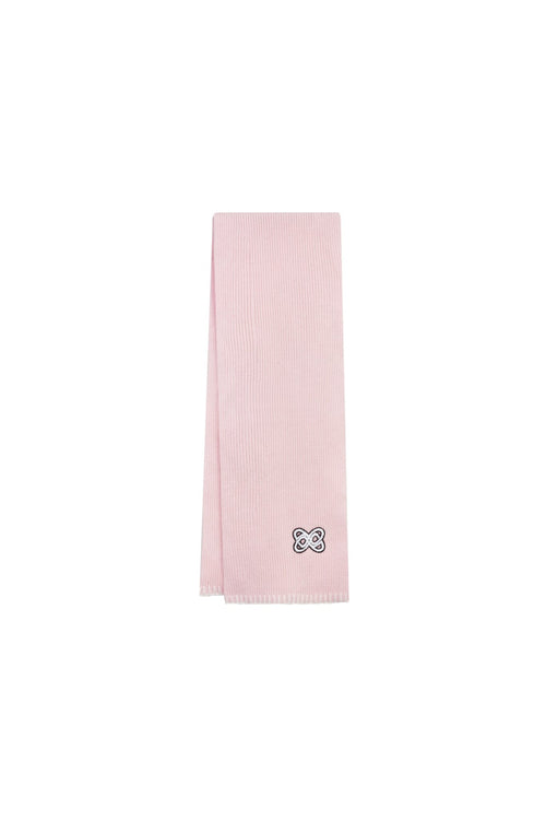 Pink Ski Series Knitted Scarf - ANN ANDELMAN