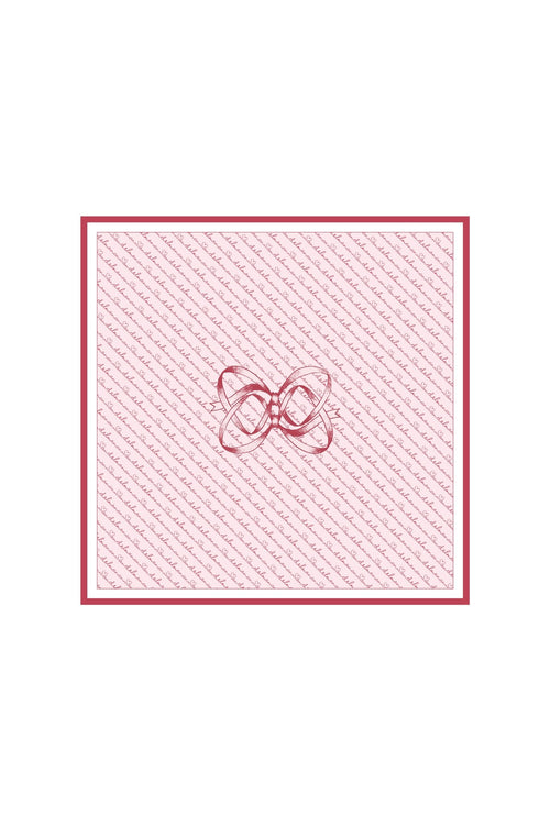 Pink Strapless Scarf - ANN ANDELMAN