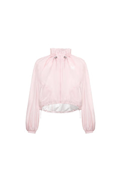 Pink Sun Protection Bud Semi - transparent Jacket - ANN ANDELMAN