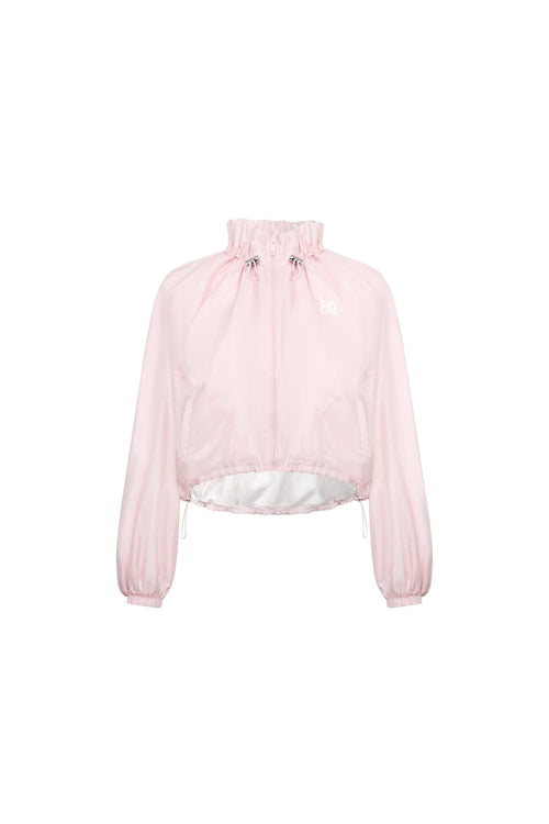 Pink Sun Protection Bud Semi - transparent Jacket - ANN ANDELMAN