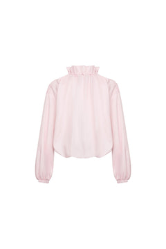 Pink Sun Protection Bud Semi - transparent Jacket - ANN ANDELMAN