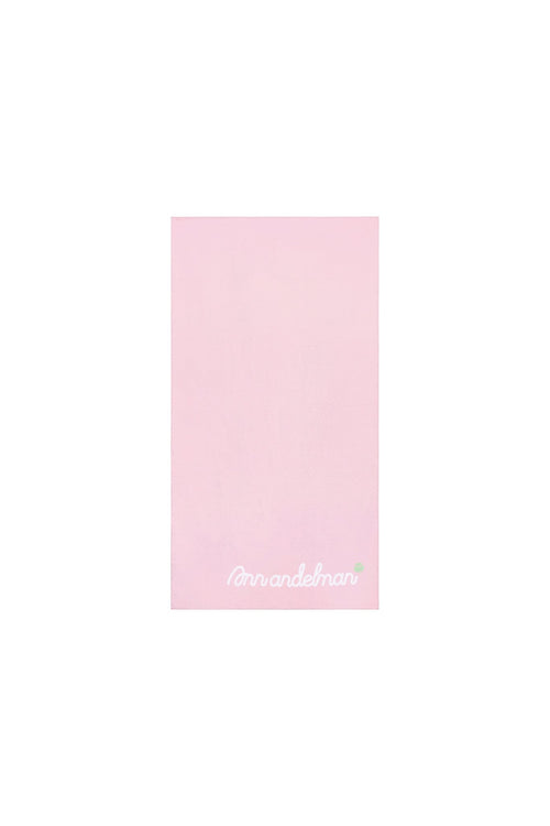 Pink Tennis Beach Towel - ANN ANDELMAN